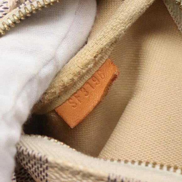 LOUIS VUITTON Damier Azur Mini Pochette Accessoires Pouch N41669 LV Auth 142332 - Picture 11 of 16